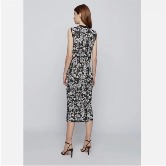Hugo Boss Feyre Knit Midi Dress - Picture 4 of 9